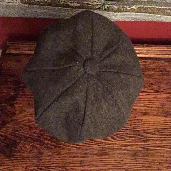 Retro Morgan de Toi Charcoal Newsboy Cap - Picture 4 of 6